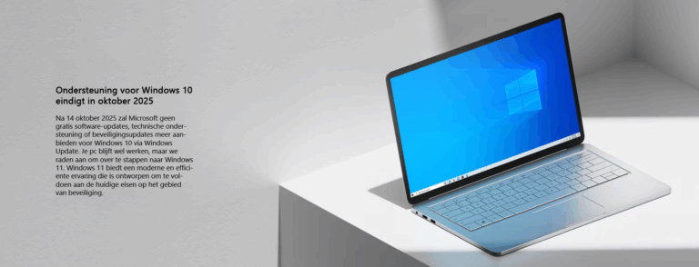 Ondersteuning voor Windows 10 stopt op 14 oktober 2025